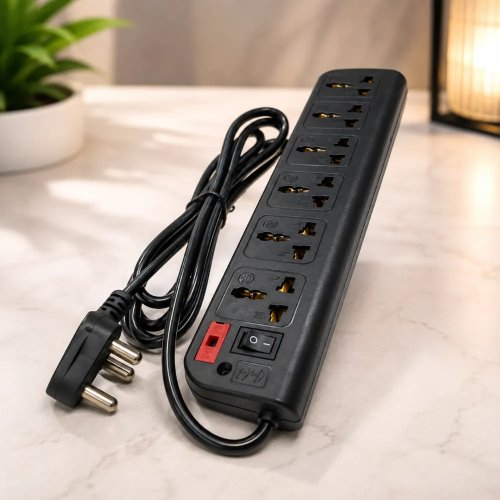 6-in-1 Extension Cord 3.5 Meter Heavy-Duty 3-Pin Extension Board Manufacturers, Wholesale Suppliers in Nagpur
