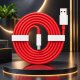 Bright Dash Red Type C Cable 65W Fast Charging And Data Transfer Cable Manufacturers, Wholesale Suppliers in Itanagar