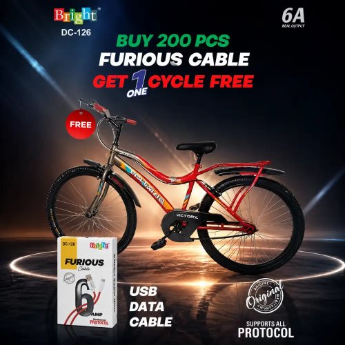 Furious USB Data Cable 6A Fast Charging Cable With Reliable Performance Manufacturers, Wholesale Suppliers in Itanagar