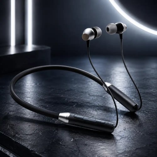 Metal Neckband Wireless Bluetooth 5.0 In Ear Headset With 10mm Drivers Manufacturers, Wholesale Suppliers in Itanagar