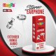 Stereo Wired Handsfree Universal Travel Earphones for Mobile Manufacturers, Wholesale Suppliers in Mahbubnagar