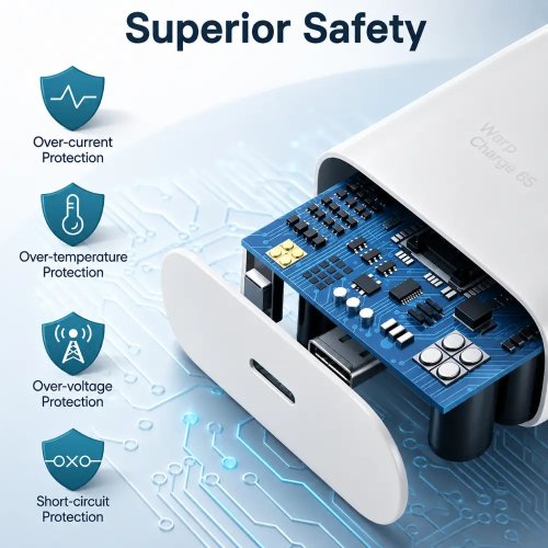 Superior Safety Mobile Charger With Multiple Protection Features Manufacturers, Wholesale Suppliers in Baghpat
