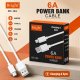Type-C 6A Fast Charging Power Bank Cable Manufacturers, Wholesale Suppliers in Alipur