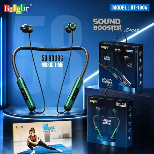 Wireless Bluetooth Neckband With In-Ear Design And Lightweight Build Manufacturers, Wholesale Suppliers in Nagpur
