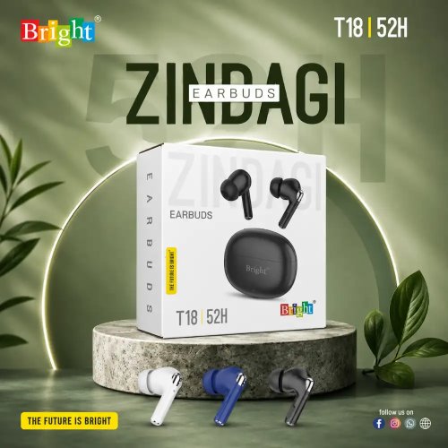 Zindagi TWS Earbuds With 52 Hours Playback And Bluetooth Connectivity Manufacturers, Wholesale Suppliers in Assam